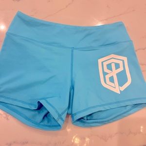 Small Light Blue Born Primitive CrossFit Shorts